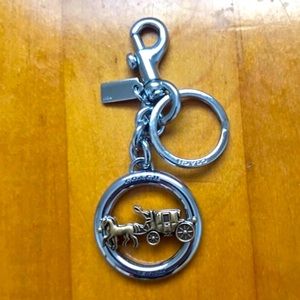 COACH Horse and Carriage Bag Charm / Keychain